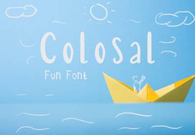 Colosal - Fun Font