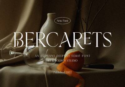 Bercarets Skinny Font