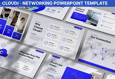 Cloudi - Networking Powerpoint Template