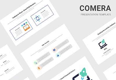 Comera - Pitch Deck Infographic Powerpoint