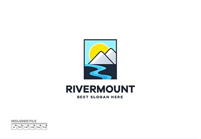 River Mountain Logo