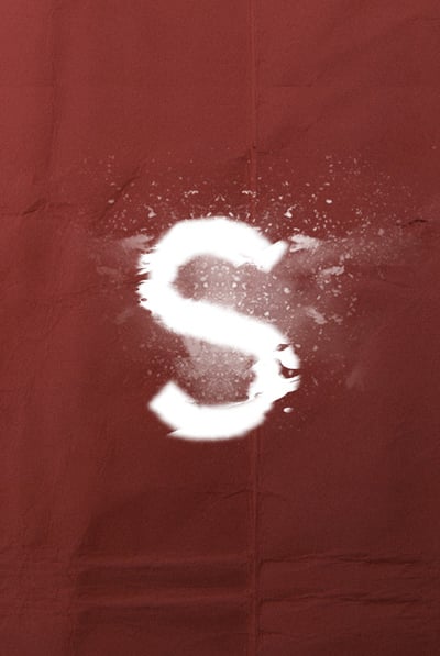 S in Different Styles, Vintage Text Destroyer