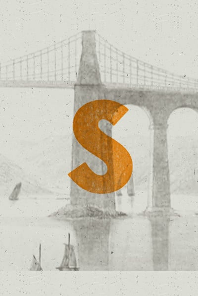 S in Different Styles, Letterpress Print