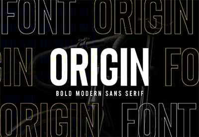 Origin - Bold Retro Sans Serif