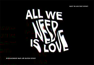 Photocopier Glitch Text Effect