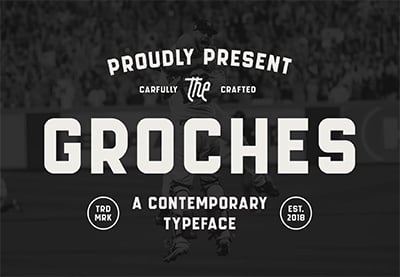 GROCHES font