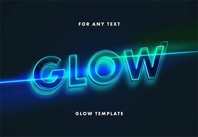 Glow: Neon Lettering Text Effect