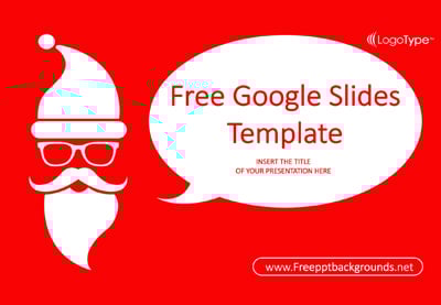 Christmas Drawings Free PowerPoint Template & Google Slides Theme