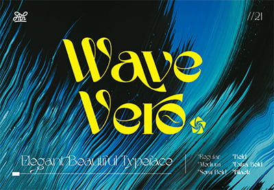 Modern nautical fonts