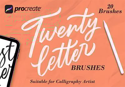 Brush for Procreate Sketches & Letterings
