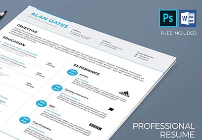 Simple Resume & Cover Letter Template