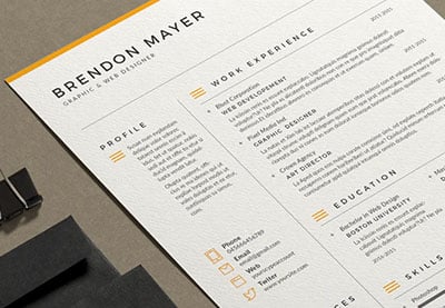Resume Brendon