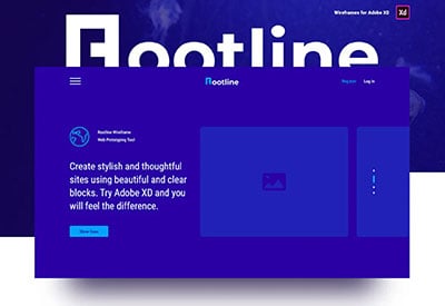 Rootline Wireframe UI Kit