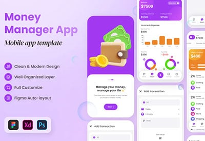 Money manager app