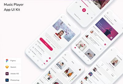 Music Player app ui kit
