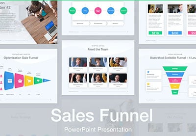 Sales Funnel Diagram Template