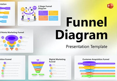 Funnel Diagram PowerPoint Template