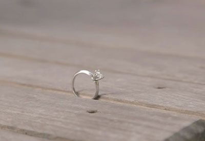 A Diamond Engagement Ring