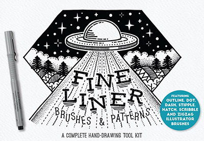 Fine Liner Brushes & Patterns