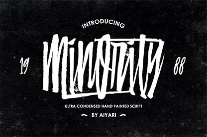 Minnority Typeface