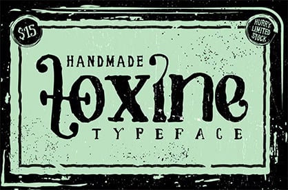 Toxine Typeface