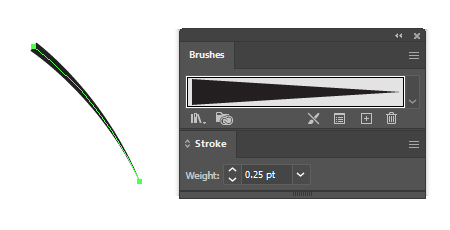 How to make GTA palm trees with Illustrator brushes option 4