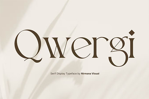 Qwergi - Logo Font