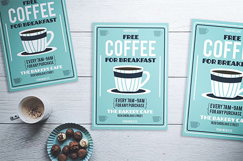 Coffee Business Flyer Template