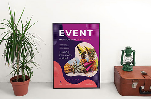 Event InDesign Poster