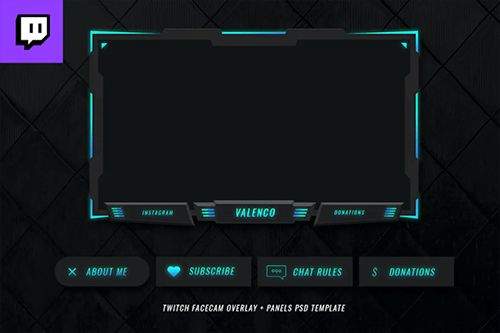 Twitch panel templates