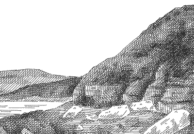 How to Crosshatch a Landscape from a Photograph
