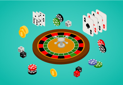 Isometrisches Glücksspiel-Zubehör in Adobe Illustrator erstellen