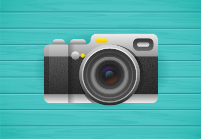 How to Create a Stylised, Textured Flat Camera in Adobe Illustrator