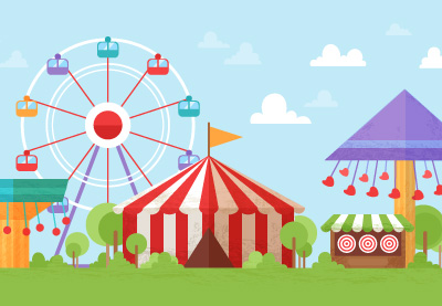 How to Create a Retro Funfair Vector in Adobe Illustrator 