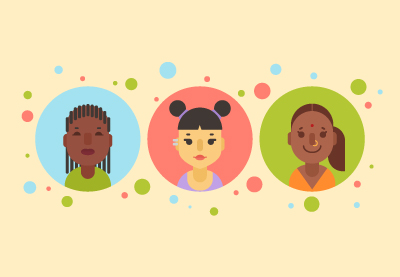 Cómo Crear Avatares de Diversas Mujeres en Adobe Illustrator