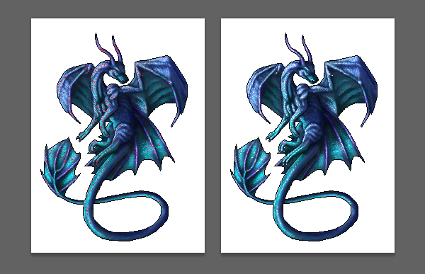 pixel highlight comparison