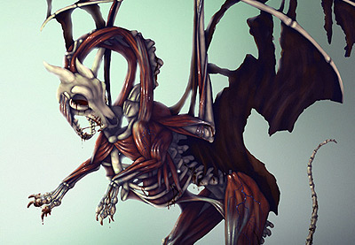 Erstellen Sie Zombie Dragon Concept Art: Malen in Adobe Photoshop
