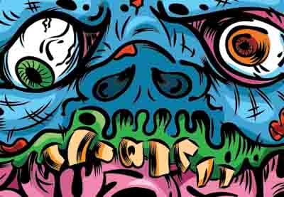 Erstellen Sie Ihre eigene Popcorn-Horrorbox in Adobe Illustrator