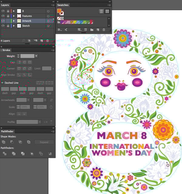 adobe illustrator offset path pucker bloat options expand appearance polygon tool