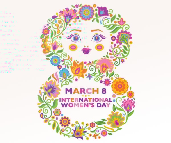 wall decal phot living room apply international womens day march 8