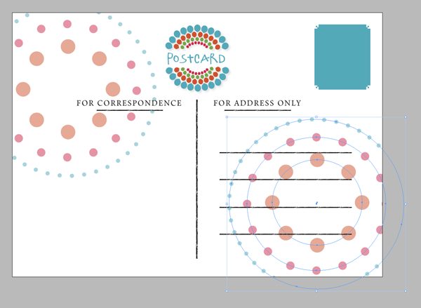 repeated circle decoration