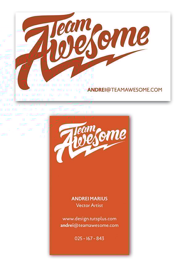 andreis business card