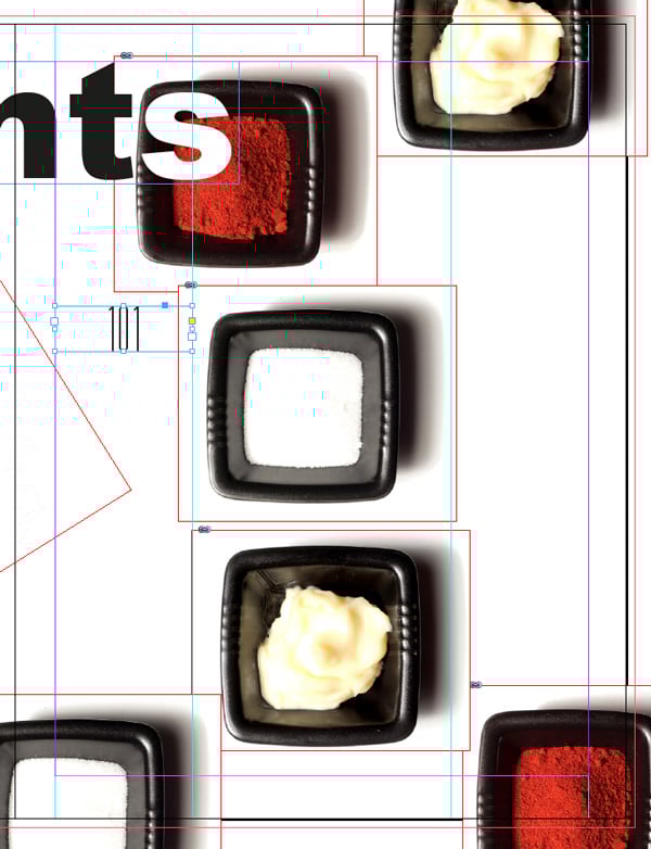 text frame with page number