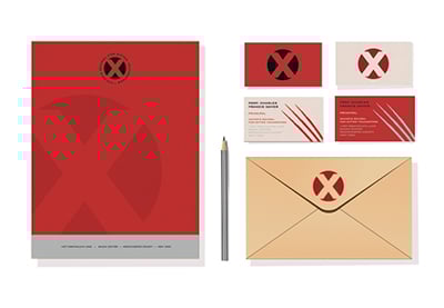 How to Create a Stationery Set for Xavier’s School for Gifted Youngsters