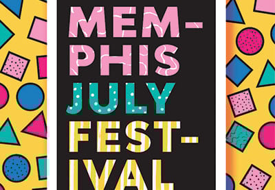 Cómo crear un póster de Memphis Style Club en Adobe InDesign