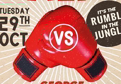 How to Make a Boxing Event Flyer Template in InDesign