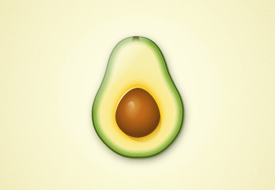 Cómo crear un aguacate utilizando una sola forma en Adobe Illustrator