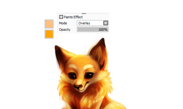 Adding highlights using overlay layer