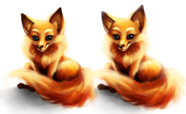 Adding soft light and shining effect