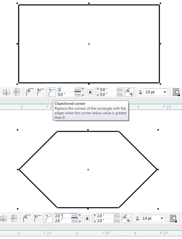 Create a simple hexagon